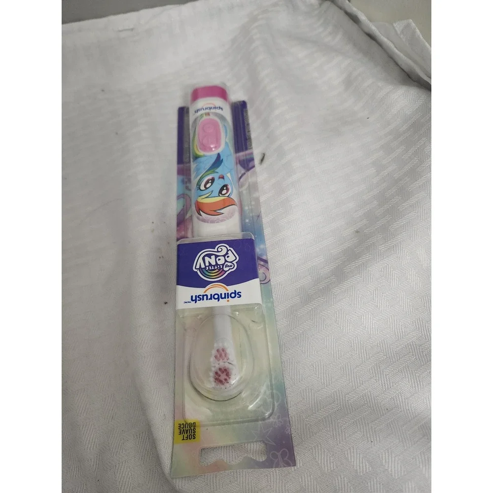 Spinbrush My Little Pony Rainbow Dash Powered Toothbrush Soft Bristles Kids